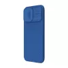 Schutzhülle Nillkin CamShield Pro für iPhone 16 Pro Max, blau, Schiebe-Kameraabdeckung
