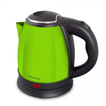 Elektrischer Wasserkocher ESPERANZA EKK128G 1,0 l 1350 W kabellos Kunststoffgehäuse grün