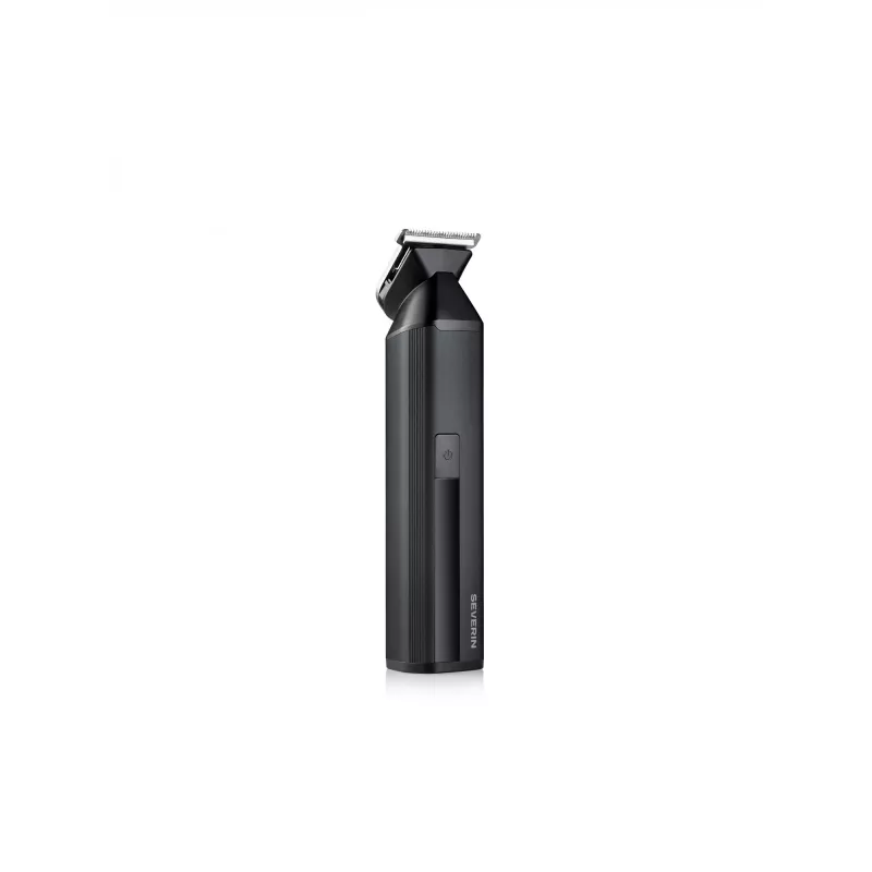 Severin HS 0710 Folienrasierer und Trimmer – wiederaufladbar, Nass- & Trockenrasur, schwarz