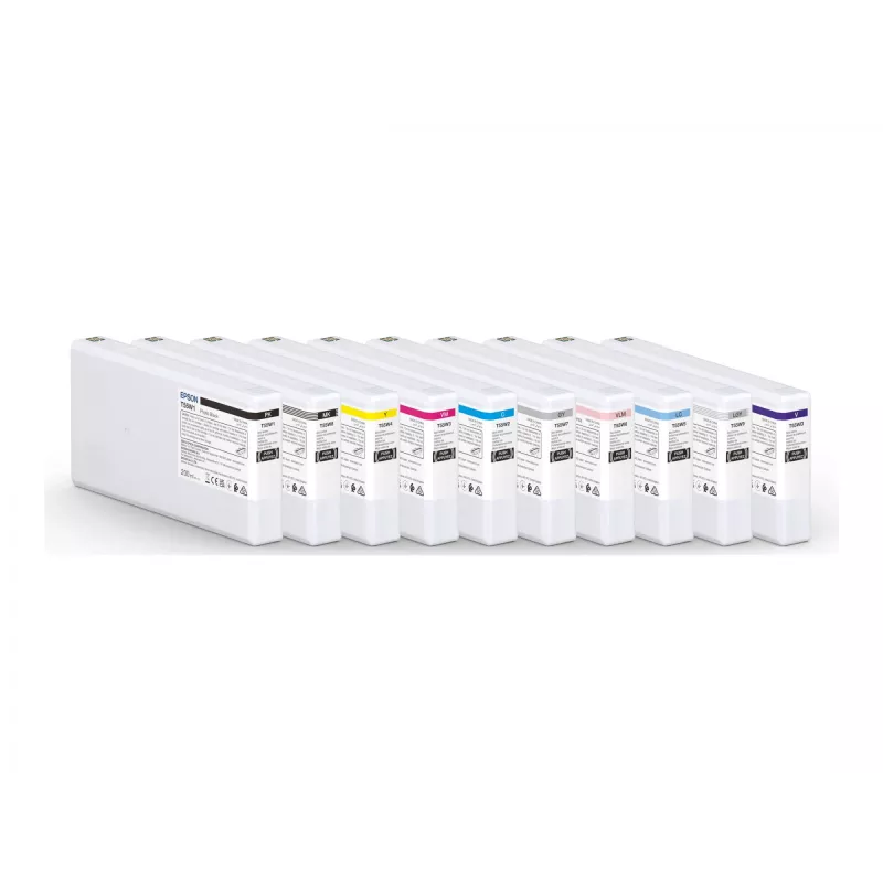 Tintenpatrone Epson UltraChrome Pro10 C13T55W800 Schwarz 200 ml