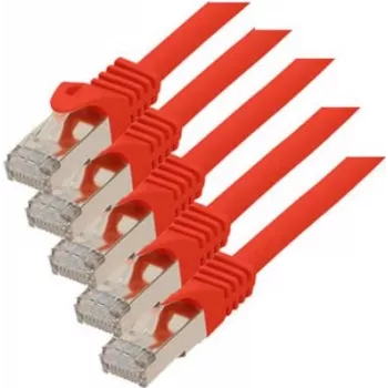 Netzwerkkabel Rot Cat7 S/FTP 0,25 m ShiverPeaks