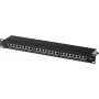 Patchpanel helos 146868 — Rackmount RJ-45 24 Ports