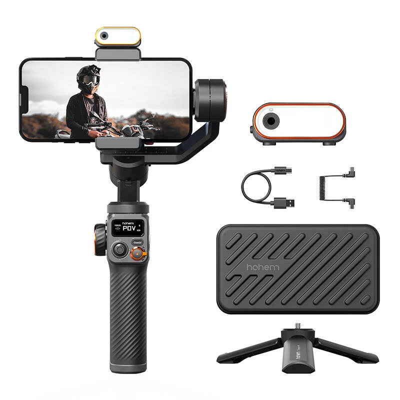 Smartphone-Kamerastabilisator Hohem iSteady M6 Kit Schwarz 2600 mAh