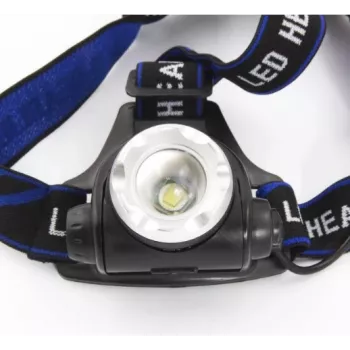 Stirnlampe ESPERANZA EOT005 — LED Cree T6, 3W, 600 lm, AA x2, Aluminiumgehäuse, wasserdicht, stoßfest, verstellbares Stirnband