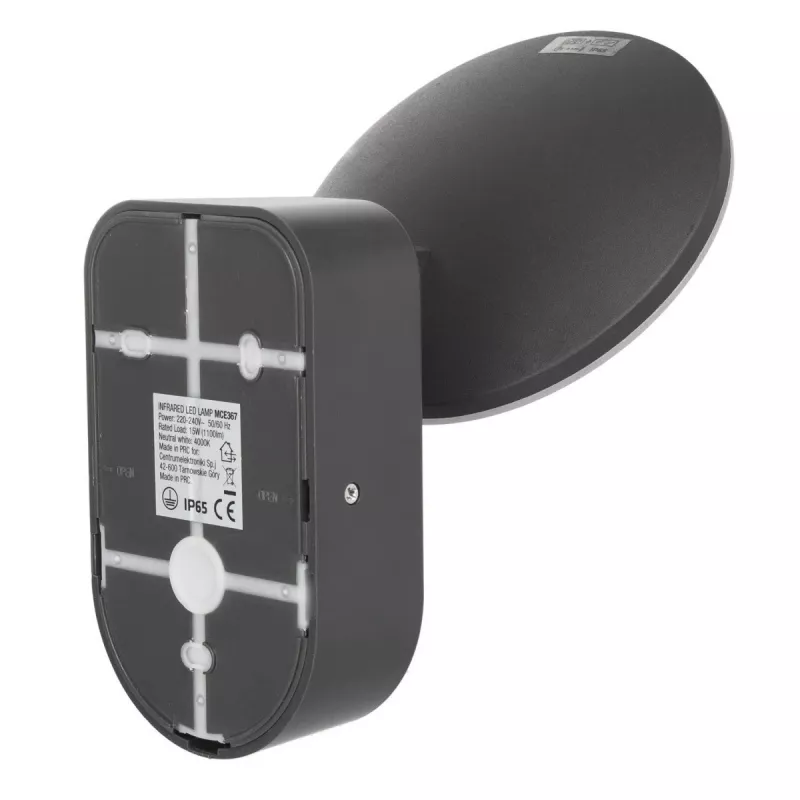 MACLEAN MCE367 Wandleuchte LED mit PIR-Sensor, Außen-Wandleuchte mit Bewegungsmelder