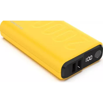 RealPower PB-20000 Lithium Polymer (LiPo) 20000 mAh Gelb (390655)