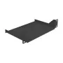 Rack shelf DeLOCK 10 Zoll 1U schwarz Stahl 25,4 cm