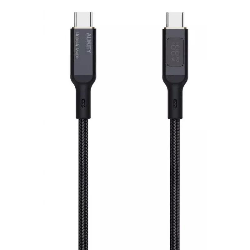 AUKEY CB-MCC102 USB-Kabel 1,8 m USB-C Schwarz 480 Gbit/s
