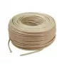 LogiLink Installationskabel, Cat. 6, U/UTP, 100 m, Hellgrau 4 x 2 AWG 24/1, ungeschirmt, CCA-Kabel (Kupfer-Aluminium- (CPV0035)