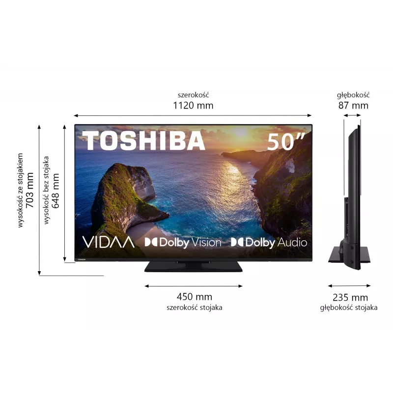 TV LED 50 Zoll 50UV3463DG