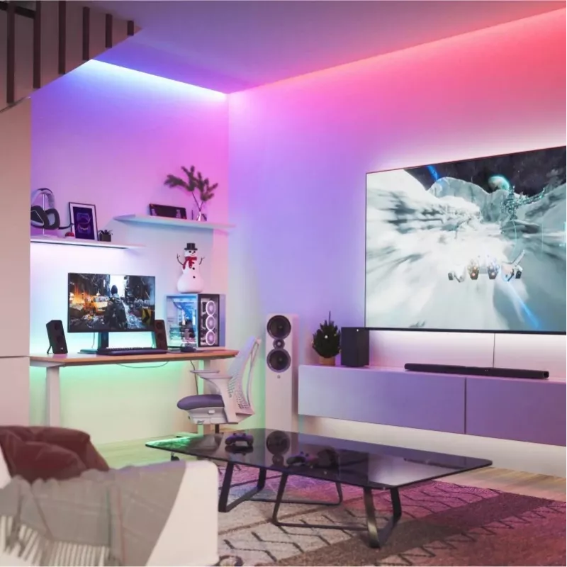 Nanoleaf Essentials Light Strips Erweiterung 2 Meter | 23 W | RGBCW | Bluetooth, Thread | 2700 - 6500 K