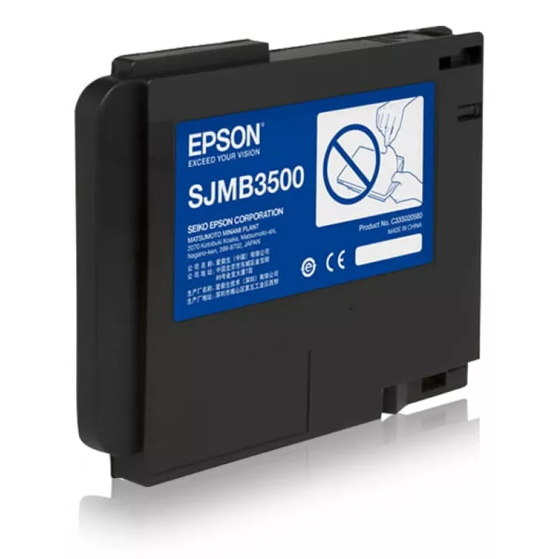 Epson SJMB3500: Wartungsbox für ColorWorks C3500 Serie, China, Epson TM-C3500 Epson TM-C3500 (012), 1 Stk., 311 g, 177 mm, 233 mm