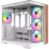 Thermaltake View 380 WS ARGB Midi Tower Weiß