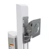 Monitorhalterung Ergotron 98-029 68,6 cm (27 Zoll) Metallic Weiß Schreibtisch