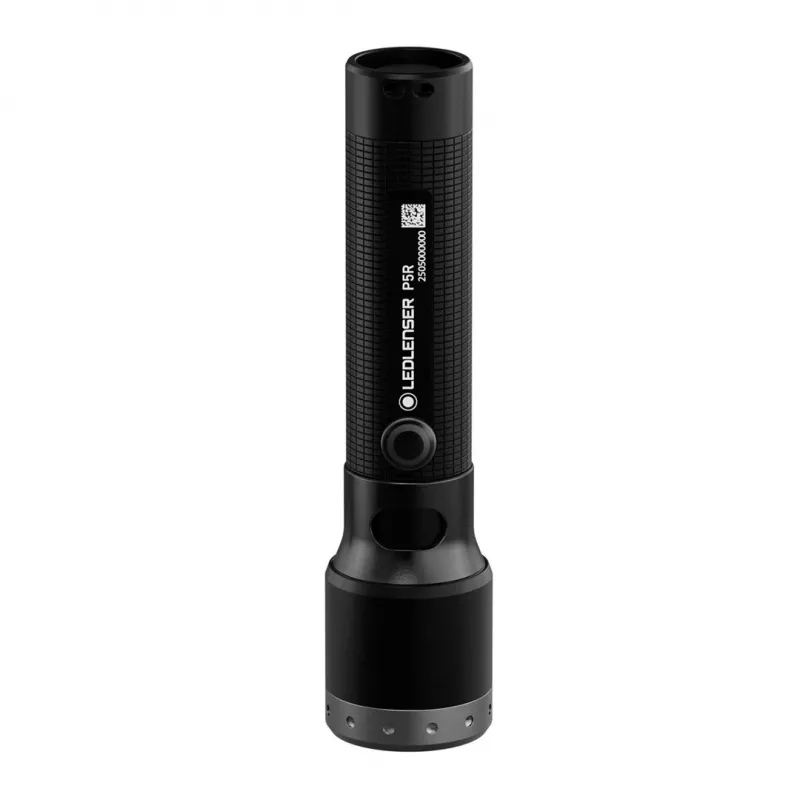 Hand-Taschenlampe Ledlenser P5R — wiederaufladbare LED-Taschenlampe, 750 lm, 280 m Leuchtweite, IP68, Aluminium, 99 g