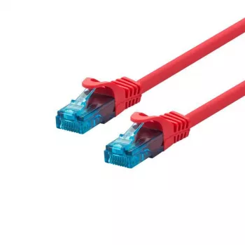 Netzwerkkabel LOGON UTP Cat.5e Rot 20 m mit RJ-45-Steckern