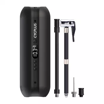 Elektrische Pumpe Cycplus AL1 – tragbarer Inflator für Fahrräder, Roller und Sportausrüstung