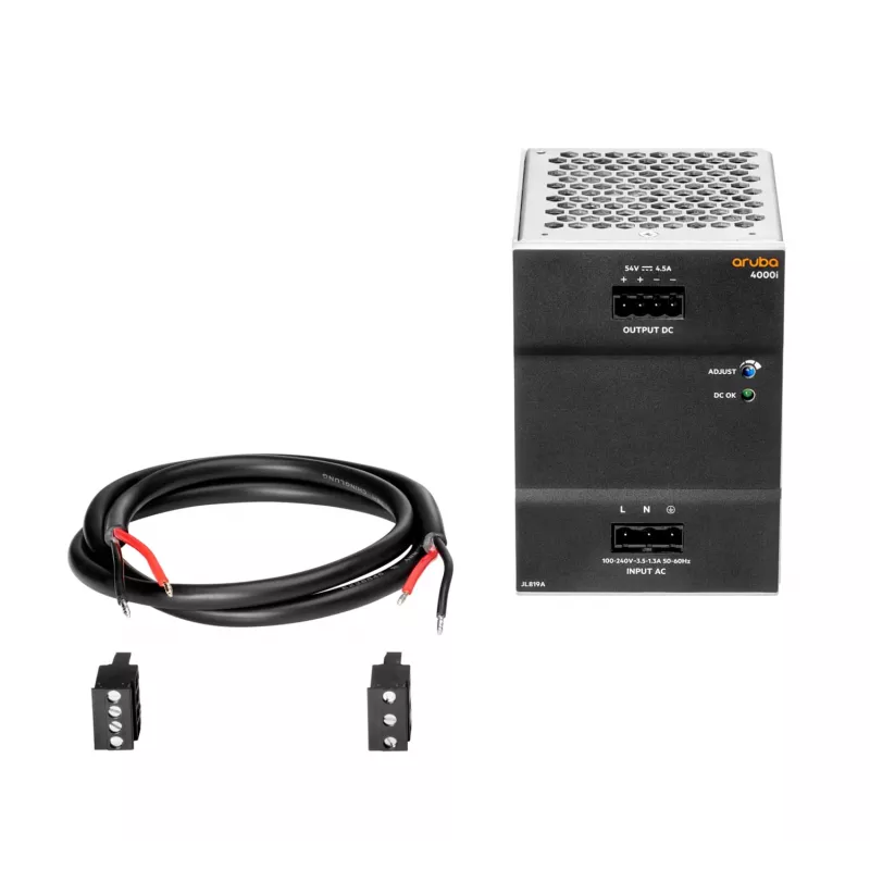 Hewlett Packard Enterprise HPE Aruba – Netzteil – AC 100–240 V – 240 Watt – für HPE Aruba 4100i (JL819A)