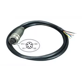 Kabel PLANET CBM23F5F120 Schwarz 1,2 m