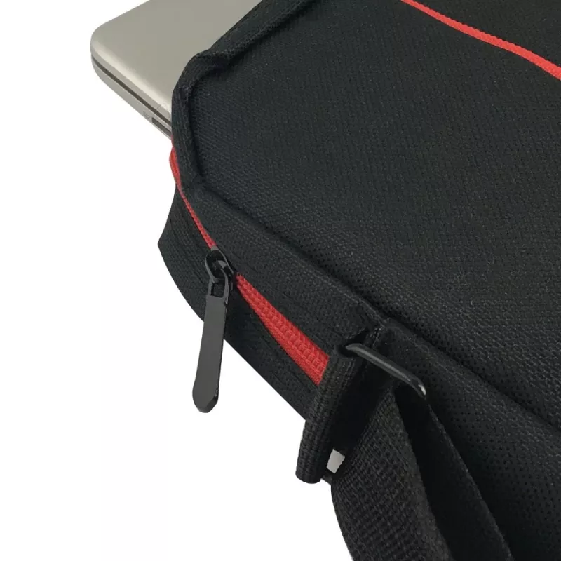 Esperanza SALERNO 39,6 cm (15,6) Toploader-Tasche Schwarz, Rot