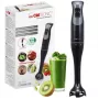 Stabmixer CLATRONIC SM 3824 – 600 W, 2 Geschwindigkeiten, Edelstahlklinge, schwarz