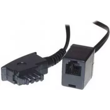 S/CONN 0,2 m TAE-F - RJ11 Schwarz ShiverPeaks TC 71020