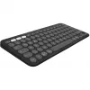 Logitech Pebble 2 Combo Wireless Keyboard Mouse QWERTZ Deutsch Graphit
