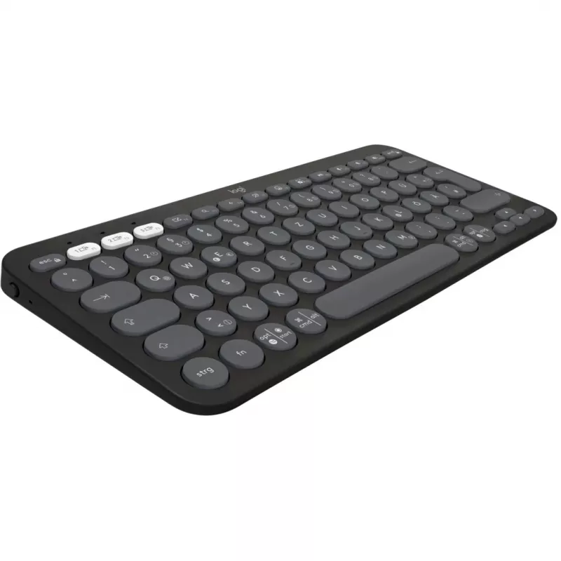 Logitech Pebble 2 Combo Wireless Keyboard Mouse QWERTZ Deutsch Graphit