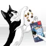 Katzenleckerli Felix Party Mix Dairy Delight 60 g — knusprige Snacks mit Milchgeschmack für ausgewachsene Katzen, Protein 35%, Fett 19,5%