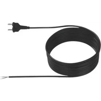 Stromkabel Bachmann 240.189 Schwarz 10 m