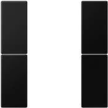 Jung Tastensatz komplett 2-fach LS502TSASWM (LS502TSASWM)