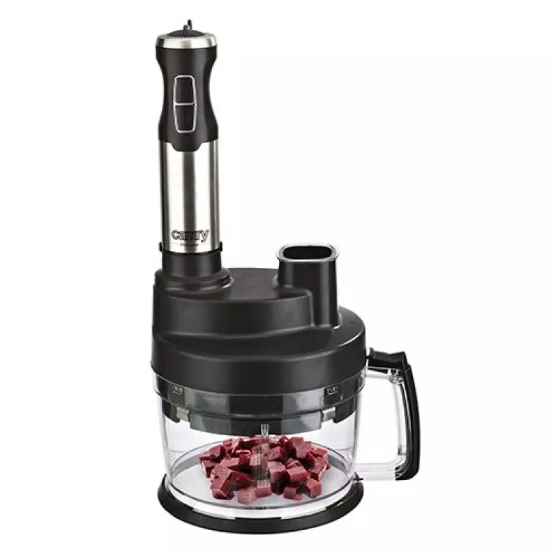 Camry | CR 4623 | 1600 W | Stabmixer | Handmixer | Variable Geschwindigkeitsstufen | Turbomodus | Zerkleinerer | Eiszerkleinerung | Schwarz