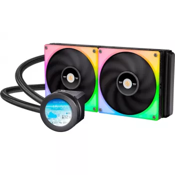 Thermaltake TOUGHLIQUID Ultra 280 RGB - Prozessor-Flüssigkeitskühlsystem - (für: LGA1156, AM2, AM2+, AM3, LGA1155, AM3+, LGA2011, FM1, FM2, LGA1150, LGA2011-3, LGA1151, AM4, LGA206