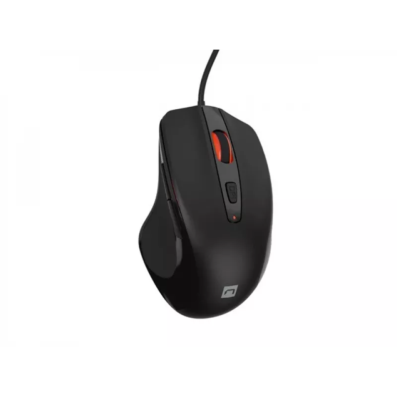 Kabelgebundene optische Maus NATEC NMY-2047 USB Typ-A, 4000 DPI, 6 Tasten, rechtshändig, Hintergrundbeleuchtung