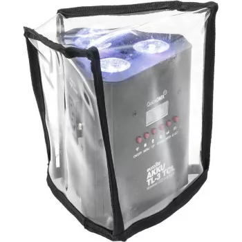 Traversenmontierte batteriebetriebene LED-Traversenleuchte EUROLITE AKKU TL-3 QuickDMX, kabellose Steuerung