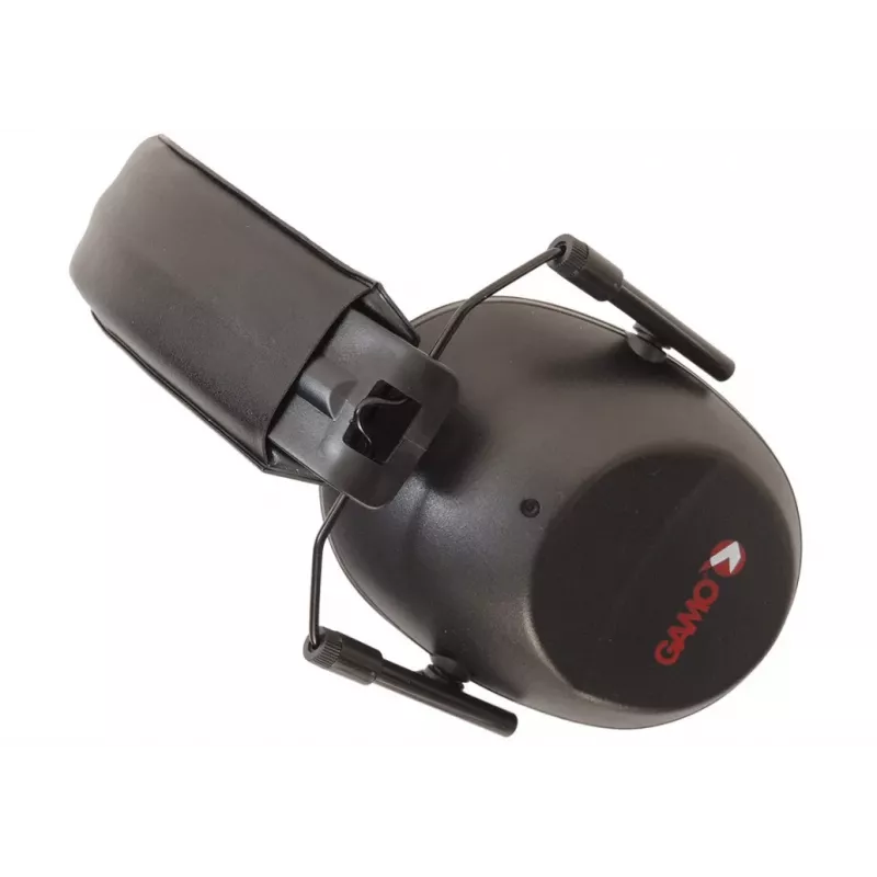 Gamo 6212462 passiver Gehörschutz-Kopfhörer, Schwarz