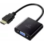 Renkforce RF-4531578 Kabeladapter HDMI VGA - 3,5 mm Schwarz (RF-4531578)