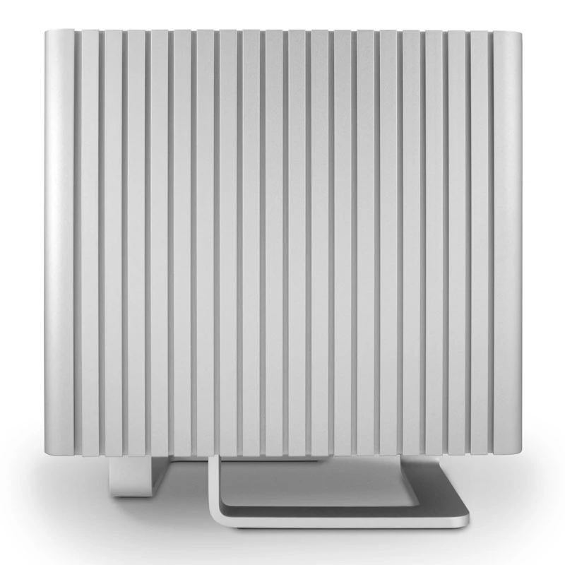 Streacom DB4 lüfterloses Cube-Gehäuse + Nano 120 Watt Netzteil - Silber