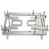 Mini-Banktischgehäuse Streacom BC1 Mini V2 silber — kompakter Open-Frame-Rahmen