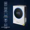 Qoltec, Spannungswandler, Hybrid-Solar-Wechselrichter Off-Grid 4kVA 4kW 120A MPPT LCD Wi-Fi BMS Sinus