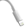 Baseus TZCALZJ-02 Handykabel Weiß 1,5 m USB A Lightning