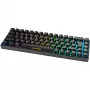 Deltaco GAM-100-DE - 65% - USB + Bluetooth - mechanischer Switch - QWERTZ - RGB-LED - Schwarz