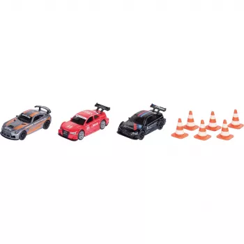 Siku Geschenkset Rennen, Fahrzeug- & Schienenset, 3 Jahr(e), Kunststoff, Metall, Mehrfarbig