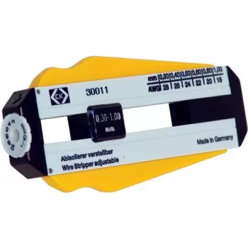 C.K Tools 330011 Schwarz - Silber - Gelb Abisolierzange (330011)