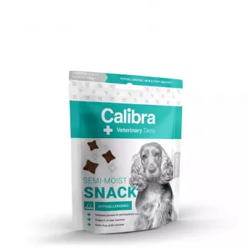 Hypoallergener halbfeuchter Hundesnack Calibra VD 120 g — Fischgeschmack, getreidefrei, gluten- und sojafrei