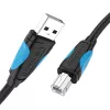 Vention VAS-A16-B1000 Druckerkabel Schwarz