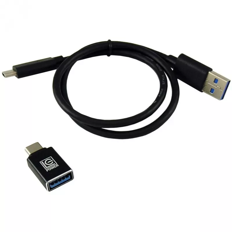 SSD-Gehäuse LC-Power LC-M2-C-NVME Schwarz M.2