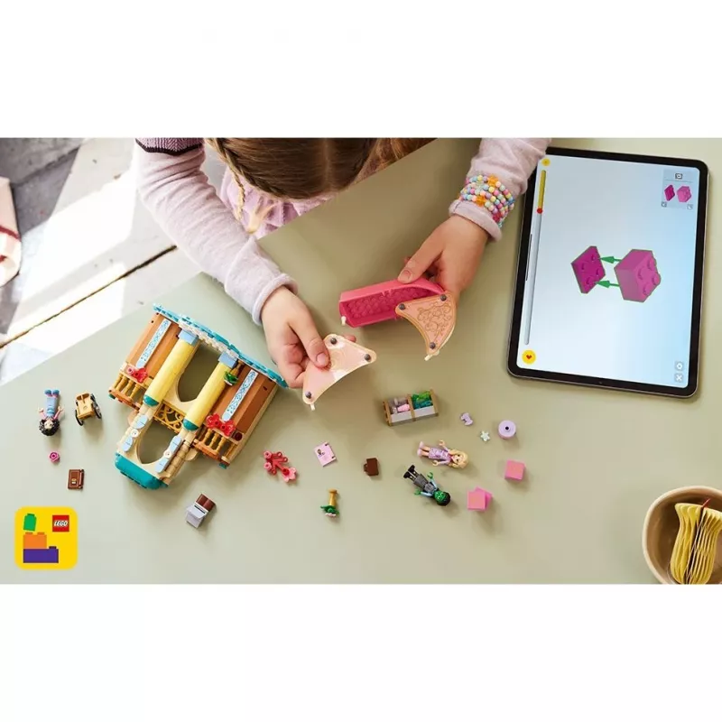 LEGO Bauset 75681 mit Wicked, Glinda, Elphaba, Nessarose und Shiz Universität Minifiguren