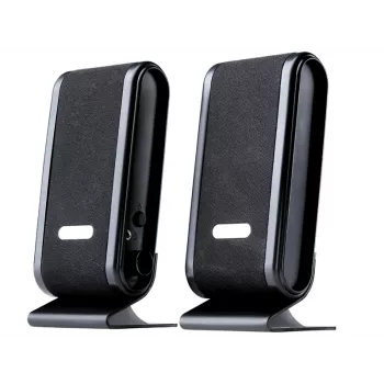 Lautsprecher 2+0 Quanto Schwarz USB
