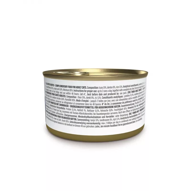 Schesir Oceanic Adult Katzennassfutter mit Thunfisch und Zahnbrasse, 70 g